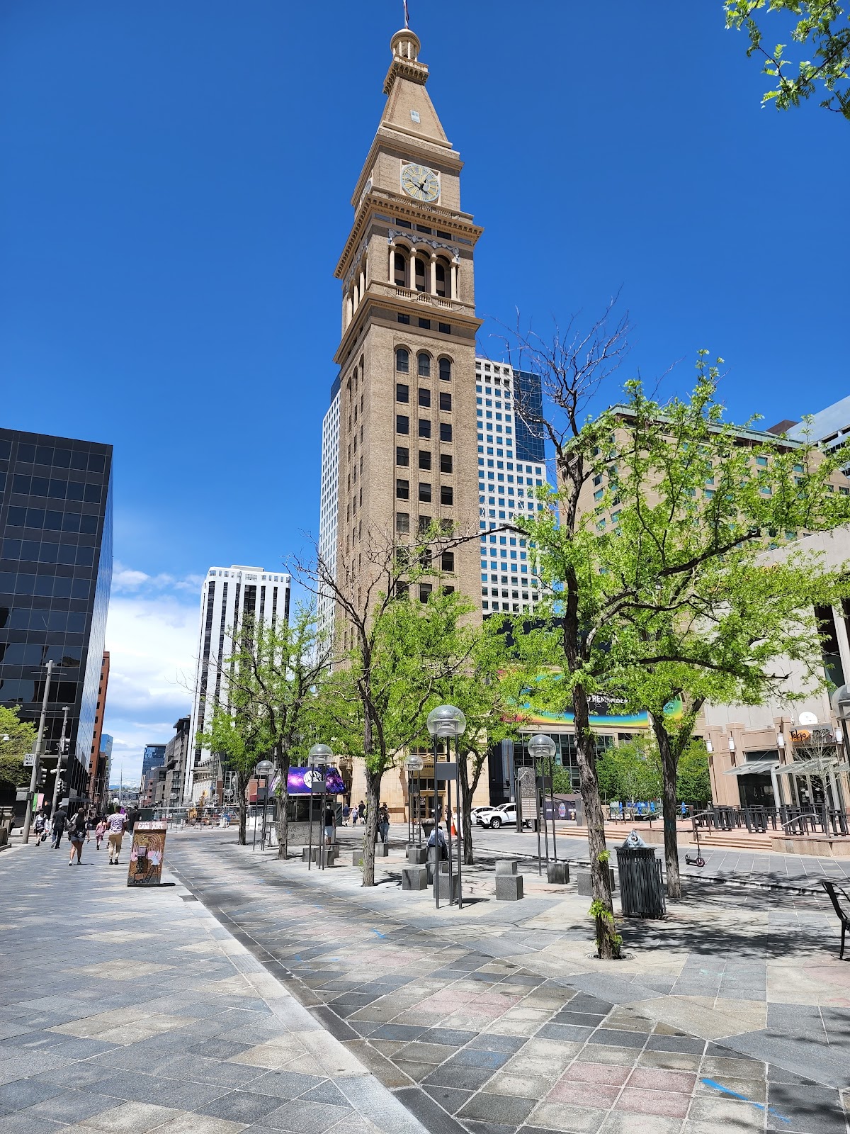 Aerial view of Denver, CO