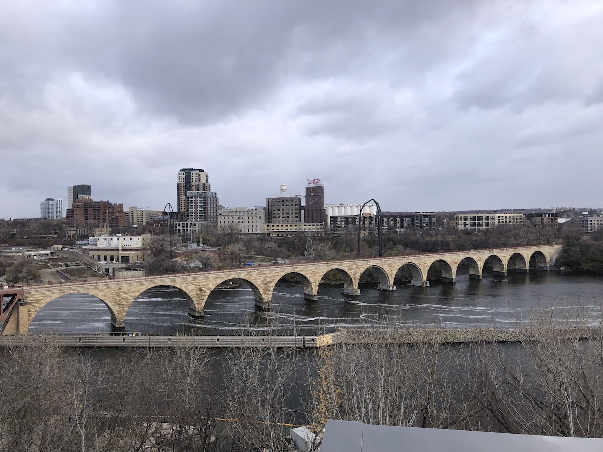 Aerial view of Minneapolis, MN